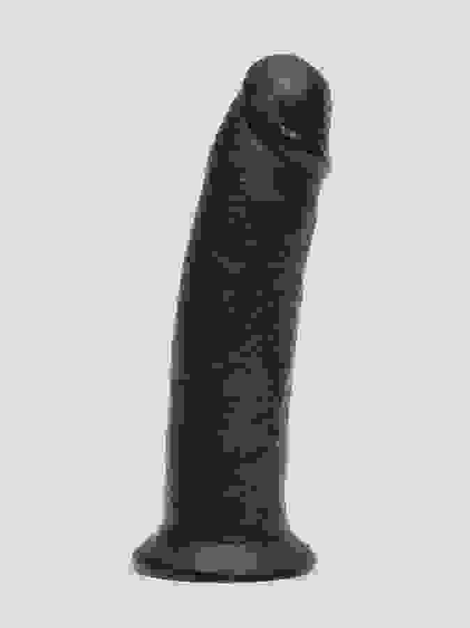King Cock Extra Girthy Ultra Realistic Black Suction Cup Dildo 9.5 Inch, Black, hi-res